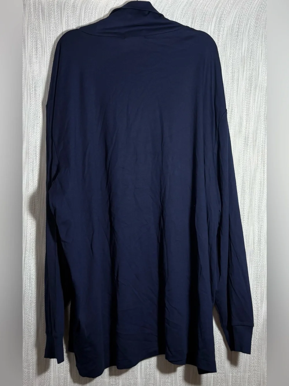 Preppy Polo by Ralph Lauren Navy Long-Sleeve turtleneck with Embroidered Pony